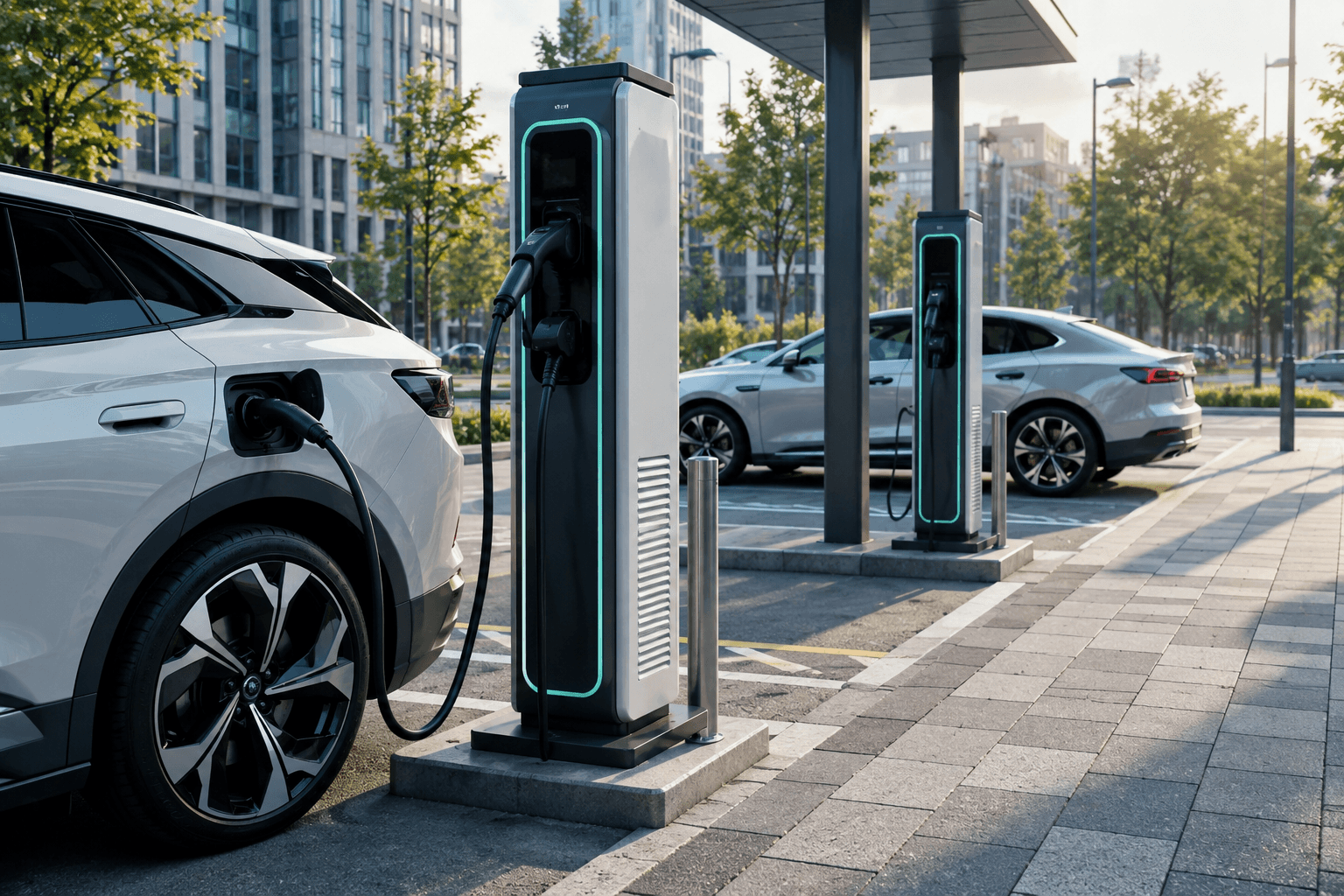 Stacja ładowania samochodów elektrycznych